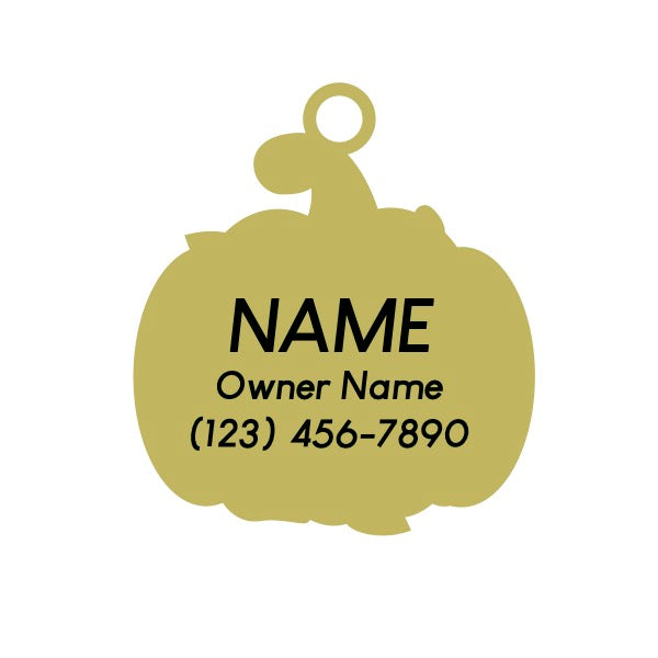 Wholesale ID Tag - Pumpkin Pie